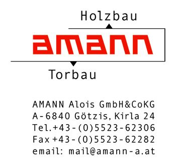 Amann Torbau Holzbau